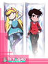 STAR VS THE FORCES OF EVIL Star and Marco Body pillow case Dakimakura - 50cmx150cm / Velvet / 2 Sides Printed - 1